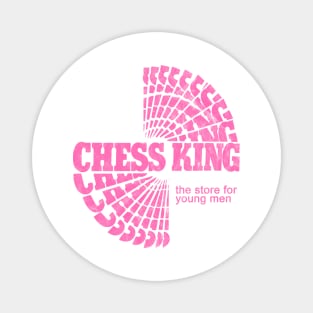 Chess King 1980s Style Shirt Magnet